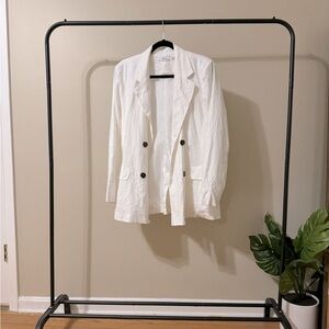 NWT JustFab White Blazer